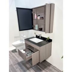 TỦ CHẬU NHỰA MẶT ĐÁ CHỐNG XƯỚC, CHẬU SỨ ÂM TC2069