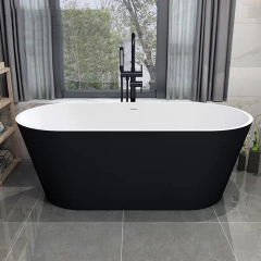KB712 - Bồn tắm ngâm cao cấp, kích thước: 1600x800x600mm, tặng kèm kệ gỗ đọc sách