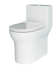 KANAX32 - Combo trọn bộ phòng tắm, bồn cầu liền khối,  chậu sứ treo liền khối, sen tắm thường...