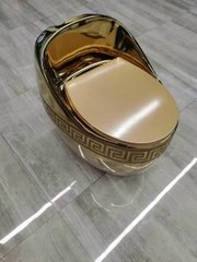 KA812 - Bồn cầu trứng mạ vàng cao cấp