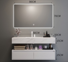 BÀN ĐÁ KẾT HỢP TỦ DƯỚI NT62