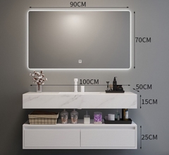BÀN ĐÁ KẾT HỢP TỦ DƯỚI NT62