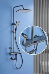 SC3375 - Sen cây bàn phím hiển thị nhiệt độ cao cấp màu ghi xám