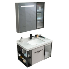 TỦ CHẬU NHỰA POLYWWOD MẶT ĐÁ CHỐNG XƯỚC CHẬU SỨ NỔI TC2042