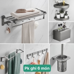 KANAX17 - Combo trọn bộ phòng tắm cao cấp, sen cây bàn phím hiển thị nhiệt độ, tủ chậu nhựa