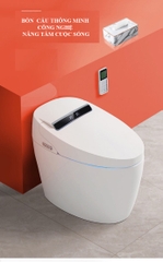 K6905A - Bồn cầu thông minh cao cấp full chức năng, tự động mở nắp, sấy khô, sưởi ấm ghế ngồi...