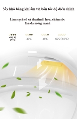K6908 - Bồn cầu thông minh cao cấp full chức năng, tự động mở nắp, sấy khô, sưởi ấm ghế ngồi...
