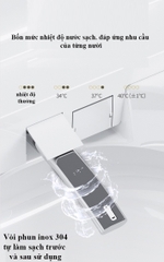 K6908 - Bồn cầu thông minh cao cấp full chức năng, tự động mở nắp, sấy khô, sưởi ấm ghế ngồi...