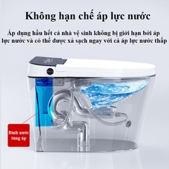 K6908 - Bồn cầu thông minh cao cấp full chức năng, tự động mở nắp, sấy khô, sưởi ấm ghế ngồi...