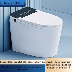 K6908 - Bồn cầu thông minh cao cấp full chức năng, tự động mở nắp, sấy khô, sưởi ấm ghế ngồi...