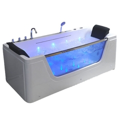 KB708 - Bồn tắm massager cao cấp, chất liệu Acrylic. Kích thước: 1700 x 800 x 600 (mm). Tặng kèm kệ gỗ