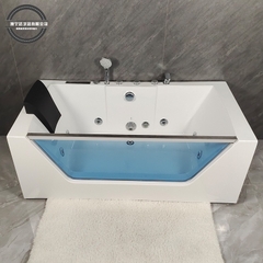 KB719 - Bồn tắm massager chữ nhật cao cấp, kích thước: 1700x750x650mm