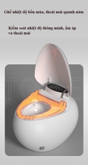 K6923 - Bồn cầu trứng thông minh cao cấp full chức năng, có xịt bọt