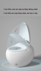 K6923 - Bồn cầu trứng thông minh cao cấp full chức năng, có xịt bọt