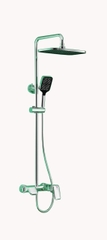 KANAX02 - Combo phòng tắm cao cấp, bồn cầu liền khối, sen cây hiển thị nhiệt độ, bàn đá 2 tầng...