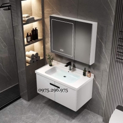 TC166 - Tủ chậu nhựa + inox cao cấp. KT: 48x80cm