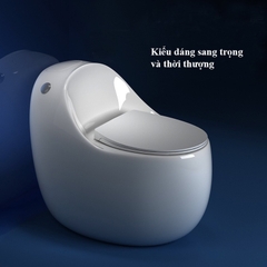 KA6036 - Bồn cầu trứng cao cấp mới, nắp UF chống xước