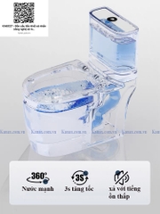 KA6037 - Bồn cầu liền khối xả nhấn công nghệ xả mới