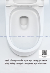 KA6037 - Bồn cầu liền khối xả nhấn công nghệ xả mới
