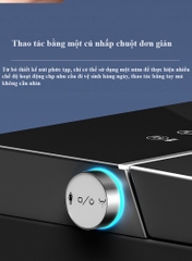 K6936 - Bồn cầu thông minh màu đen cao cấp