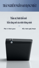 K6936 - Bồn cầu thông minh màu đen cao cấp