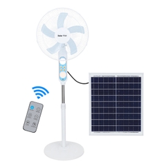 QT24 - Quạt tích điện năng lượng mặt trời không cần điện lưới, chạy liên tục 6 tiếng không cần cắm điện