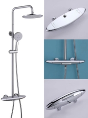 SC68 - Sen cây nhiệt độ củ elip đồng mạ crom bóng cao cấp