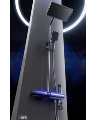 SC69 - Sen cây bàn phím hiển thị nhiệt độ, có dải led sáng xung quanh, vòi thác massager