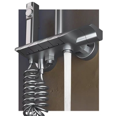 SC70 - Sen cây bàn phím ghi xám có vòi xịt tăng áp