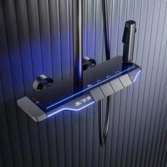 SC76 - Sen cây bàn phím củ vuông, có dải led xanh, màn hình hiển thị led cao cấp