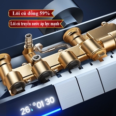 SC76 - Sen cây bàn phím củ vuông, có dải led xanh, màn hình hiển thị led cao cấp