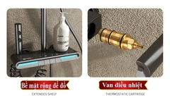 SC78 - Sen cây bàn phím ghi xám có dải led và màn hình hiển thị