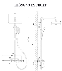 SC81 - Sen cây bàn phím hiển thị nhiệt độ cao cấp