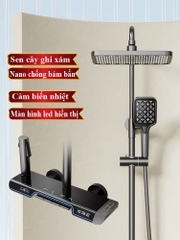 SC84 - Sen cây ghi xám bàn phím. 2 màn hình led cao cấp