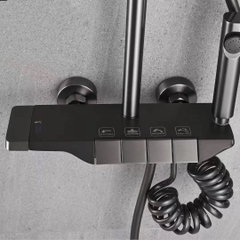 SC3370 - Sen cây nhiệt độ bàn phím màu đen cao cấp