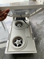 KNS02 - Máy sưởi âm trần chức năng 5in1 cao cấp, quạt mát, thông gió, sưởi ấm, đèn led, báo nhiệt độ phòng