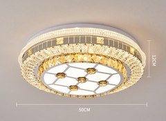 OT003 - Đèn chùm ốp trần cao cấp đường kính 50cm