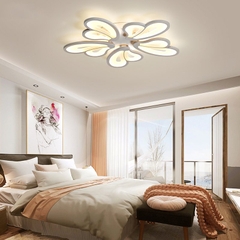 OT006 - 5 - Đèn pha lê ốp trần 5 cánh cao cấp đường kính 60cm