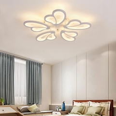 OT006 - 5 - Đèn pha lê ốp trần 5 cánh cao cấp đường kính 60cm