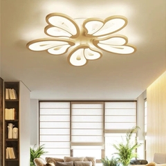 OT006 - 5 - Đèn pha lê ốp trần 5 cánh cao cấp đường kính 60cm