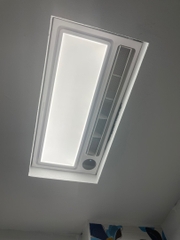 YLYB05YL - Máy Sưởi Nhà Tắm Xiaomi Yeelight Pro S20 Smart Bath 8 in 1 YLYB05YL – Kèm Điều Khiển Có Thông Gió Hút Mùi âm trần chức năng 8 in 1, cửa gió đảo chiều 120 độ