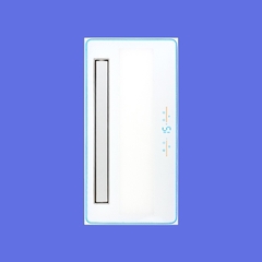 S132 - Đèn sưởi âm trần nhà tắm 6 chức năng, cửa gió xoay 120 độ