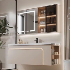 TC01K - Tủ chậu hàng đặt theo yêu cầu, có nhiều KT và màu sắc khác nhau, chất liệu nhựa PVC đặc chịu nước