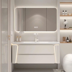 TC04K - Tủ chậu phòng tắm cao cấp, hàng đặt theo yêu cầu, có nhiều kích thước khác nhau