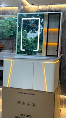 TC04K - Tủ chậu phòng tắm cao cấp, hàng đặt theo yêu cầu, có nhiều kích thước khác nhau