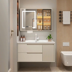 TC05K - Tủ chậu nhựa PVC đặc chịu nước, hàng đặt theo yêu cầu, kích thước và màu sắc tùy chọn