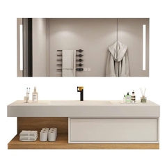 TC14K - Tủ bàn đá nhựa PVC đặc chịu nước, hàng đặt theo yêu cầu, kích thước và màu sắc tùy chọn. LH để được giá tốt: 0975.296.975