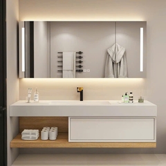TC14K - Tủ bàn đá nhựa PVC đặc chịu nước, hàng đặt theo yêu cầu, kích thước và màu sắc tùy chọn. LH để được giá tốt: 0975.296.975