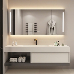 TC14K - Tủ bàn đá nhựa PVC đặc chịu nước, hàng đặt theo yêu cầu, kích thước và màu sắc tùy chọn. LH để được giá tốt: 0975.296.975
