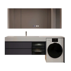 TC22K - Tủ chậu kết hợp máy giặt, nhựa PVC đặc chịu nước, hàng đặt theo yêu cầu, kích thước và màu sắc tùy chọn. LH để được giá tốt: 0975.296.975